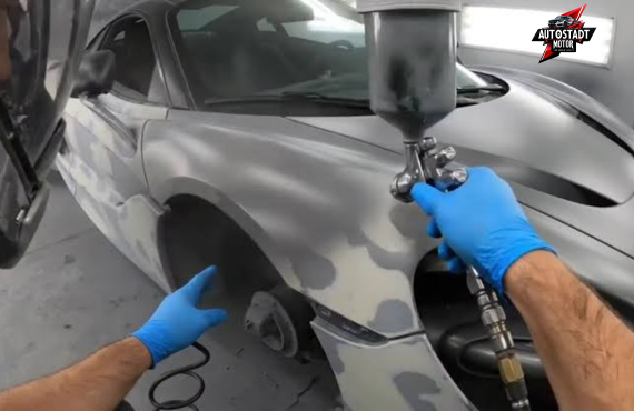 McLaren paint repair