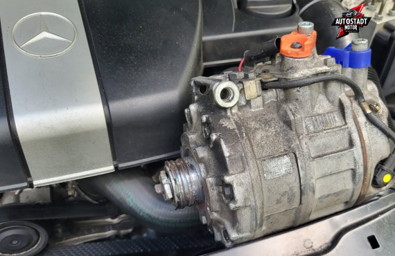 Mercedes ac compressor change