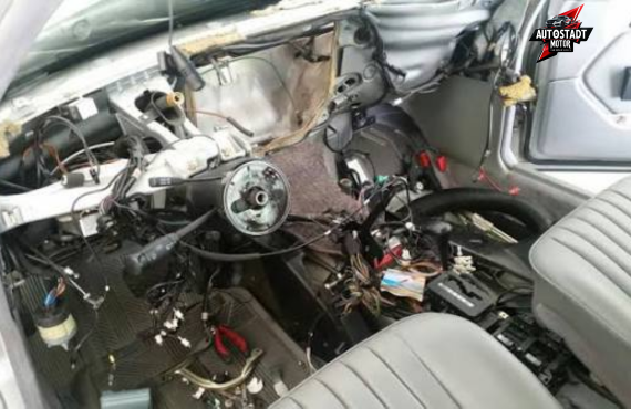 Mercedes evaporator change