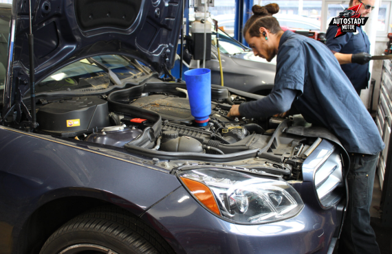 Mercedes mechanical repair