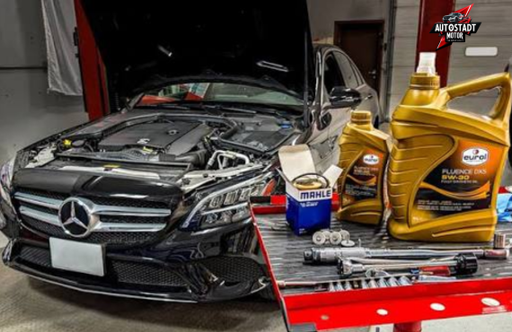 Mercedes oil change