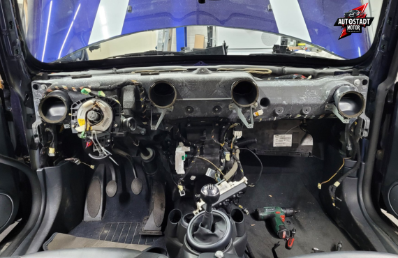 Mini Cooper evaporator change
