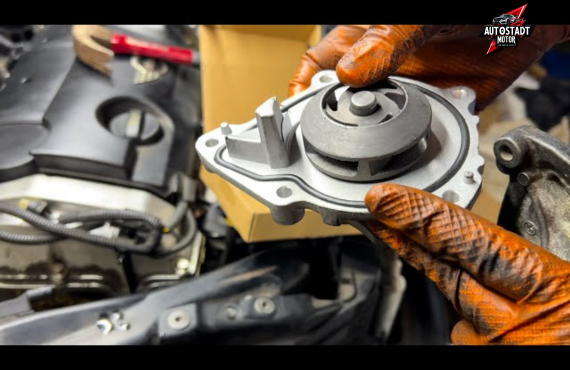 Mini Cooper water pump repair